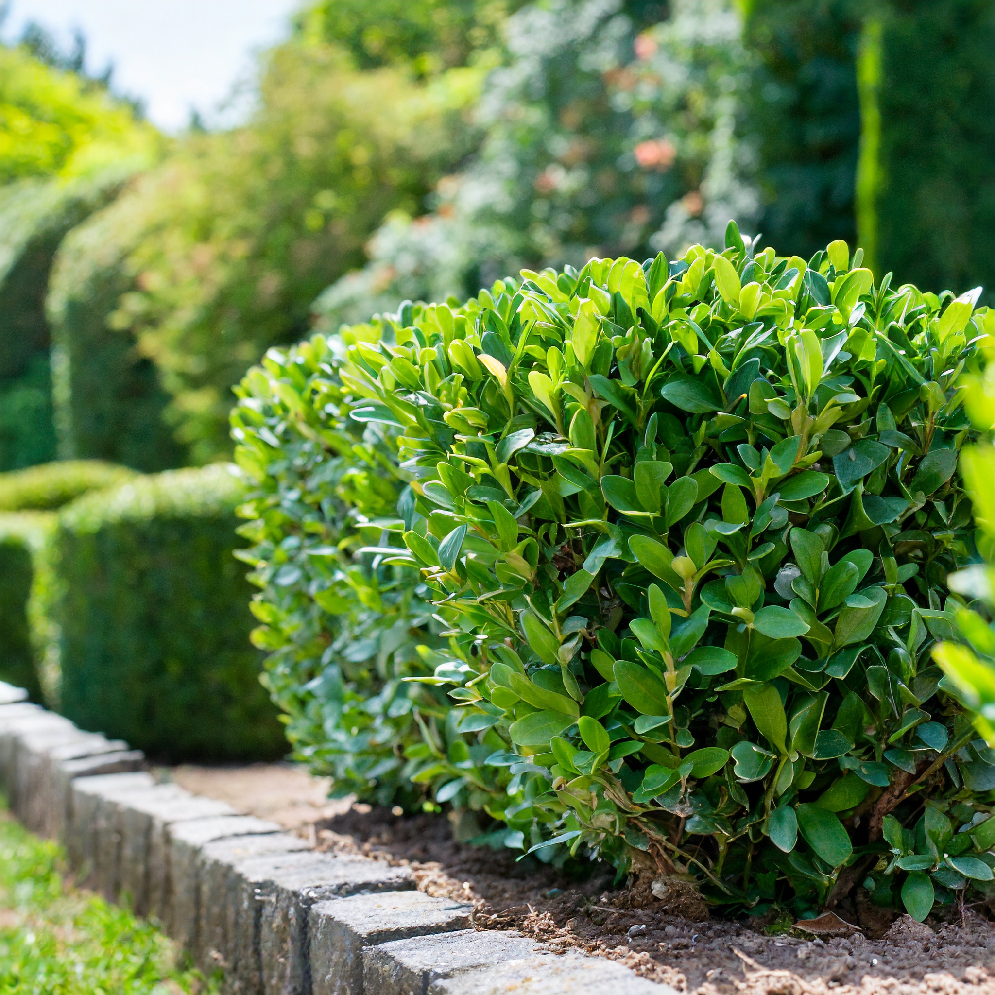 Bukszpan wieczniezielony - zielony żywopłot P9 Buxus sempervirens P9 9